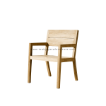 TEAK OUTDOOR LERCANA DINING FIXED CHAIR