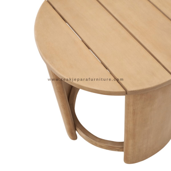 TEAK OUTDOOR XENDER SIDE TABLE