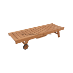 TEAK OUTDOOR NEPPLAS CHAISES SUN LOUNGER