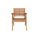 TEAK OUTDOOR PIERRE PATIO LOUNGE CHAIRS