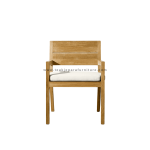 TEAK OUTDOOR LERCANA DINING FIXED CHAIR