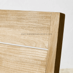 TEAK OUTDOOR LERCANA DINING FIXED CHAIR