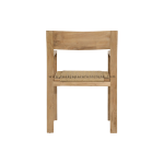 TEAK OUTDOOR MARIGAL FIXED DINING CHAIRS