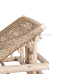 TEAK OUTDOOR BINTIENA TWIST SUN LOUNGER