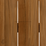 TEAK OUTDOOR ANSORR FIXED DINING TABLE