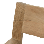 TEAK OUTDOOR MARIGAL FIXED DINING CHAIRS