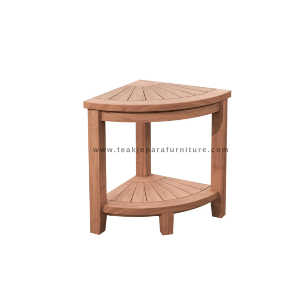 TEAK STANLEY SHOWER BENCH STOOL