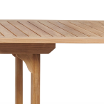 TEAK OUTDOOR EHLAND DOUBLE EXTEND TABLE