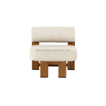 TEAK OUTDOOR MALLTA LOUNGE CHAIR