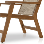 TEAK OUTDOOR DILLANO LOUNGE CHAIR