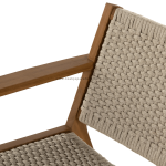 TEAK OUTDOOR DILLANO LOUNGE CHAIR