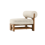 TEAK OUTDOOR MALLTA LOUNGE CHAIR
