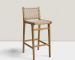 teak counter stool