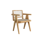 TEAK OUTDOOR URSULLA PATIO DINING CHAIRS