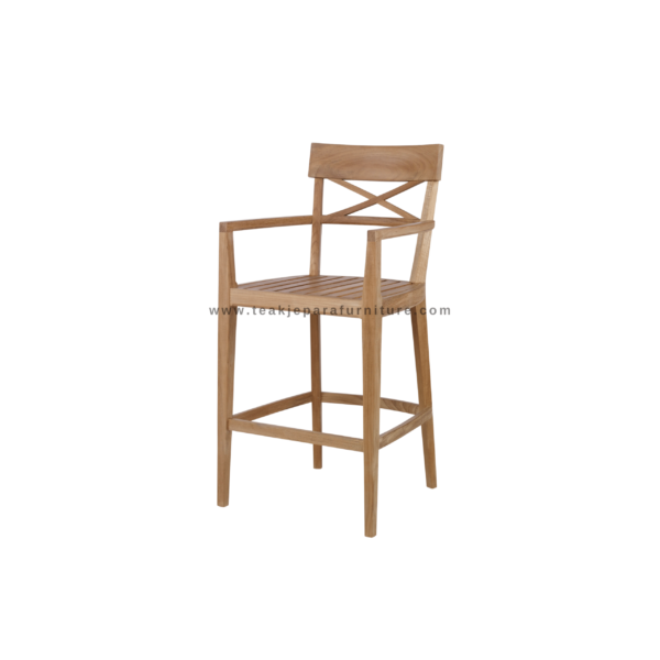 TEAK OUTDOOR WESTBAYY COUNTER STOOL