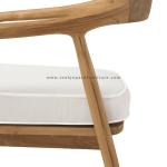 TEAK OUTDOOR BEALE FIXED DINING CHAIRS