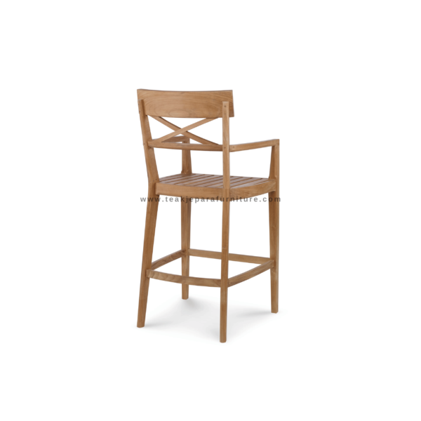 TEAK OUTDOOR WESTBAYY COUNTER STOOL