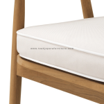 TEAK OUTDOOR BEALE FIXED DINING CHAIRS