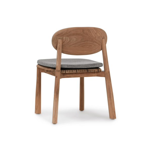 TEAK OUTDOOR ASTON DINING FIXED CHAIR