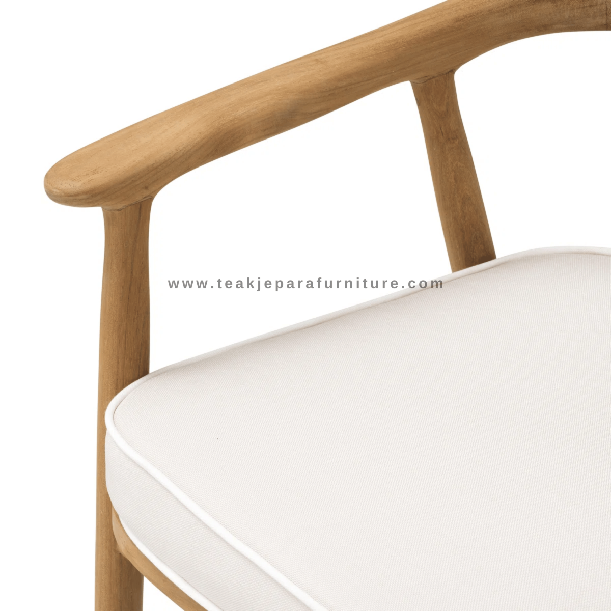 TEAK OUTDOOR BEALE FIXED DINING CHAIRS