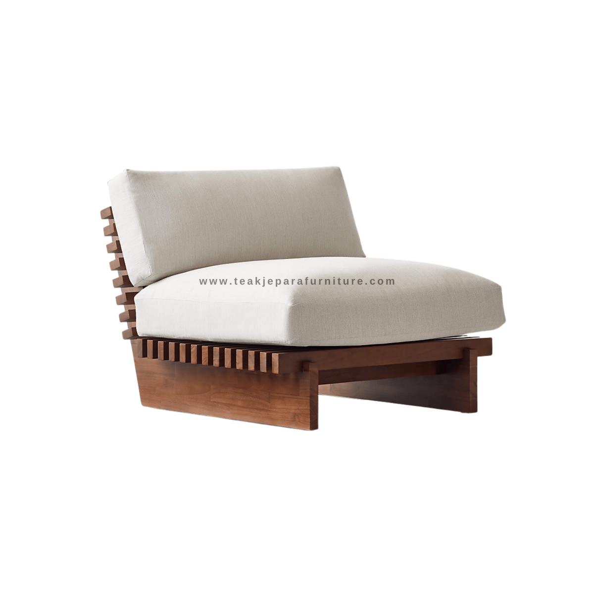 TEAK OUTDOOR TAIKO LOUNGE PATIO CHAIRS
