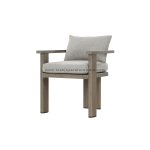 TEAK OUTDOOR TAHANNA DINING ARM CHAIRS