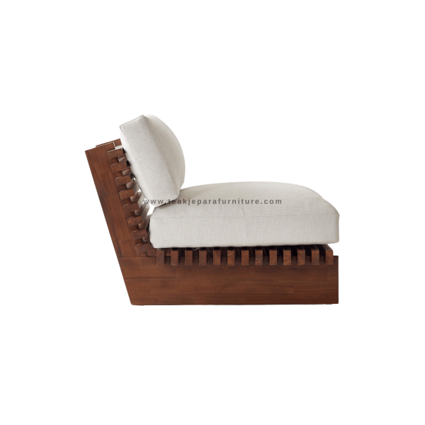 TEAK OUTDOOR TAIKO LOUNGE PATIO CHAIRS