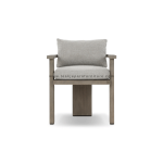 TEAK OUTDOOR TAHANNA DINING ARM CHAIRS