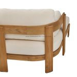 TEAK OUTDOOR MONTEREY CHAISE SECTIONAL SOFA