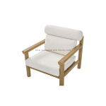 TEAK OUTDOOR CUSCOO PATIO DINING CHAIRS