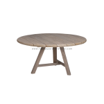 TEAK OUTDOOR NAPPA ROUND TABLE