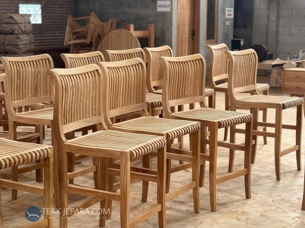 Teak Bar Chair Teak Bar Chair
