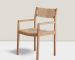 teak and rattan dining chair (1)