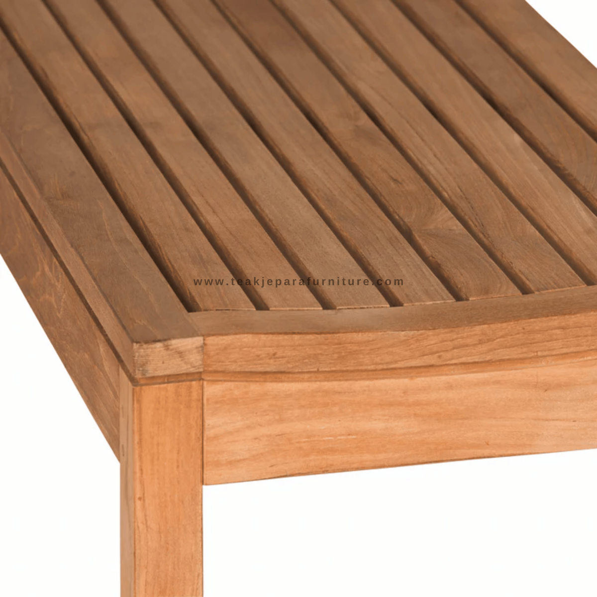 TEAK OUTDOOR TESCANNA BACKLES BENCH