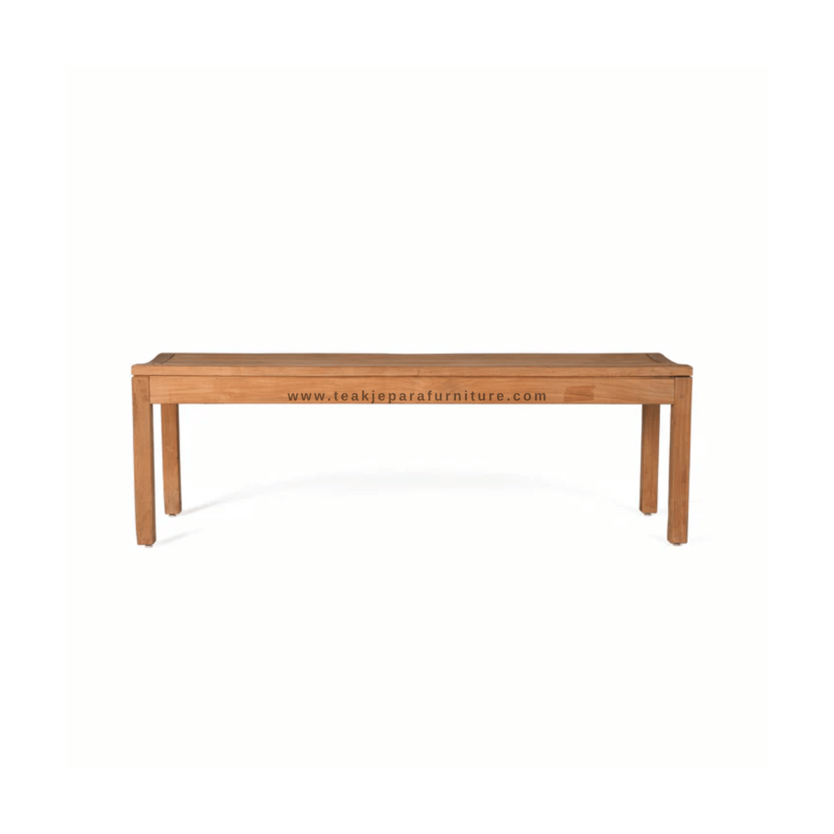 TEAK OUTDOOR TESCANNA BACKLES BENCH