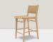 teak and rope bar stools (1)