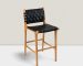 woven leather bar chairs (1)