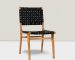 woven leather dining chair (1)