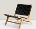 woven leather lounge chair (1)