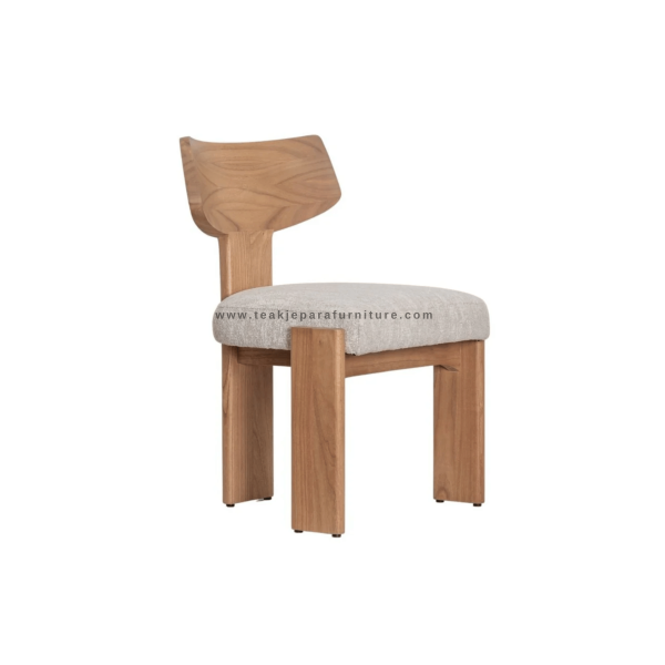 TEAK TONKA MODERN DINING CHAIR