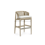 TEAK OUTDOOR MELLROSE BAR CHAIR