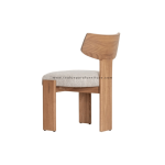 TEAK TONKA MODERN DINING CHAIR