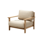TEAK OUTDOOR TIRRANTE SINGLE SOFA