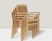 solid wood stacking chair (1)