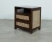 teak and rattan bedside table (1)