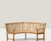 teak curved garden bench (1)