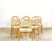 teak rattan dining chair (1)