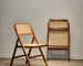 teak rattan folding chair (1)