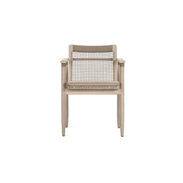 TEAK OUTDOOR VINCENT PATIO DINING CHAIRS