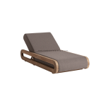 TEAK OUTDOOR COLBRE CHAISE SUN LOUNGER
